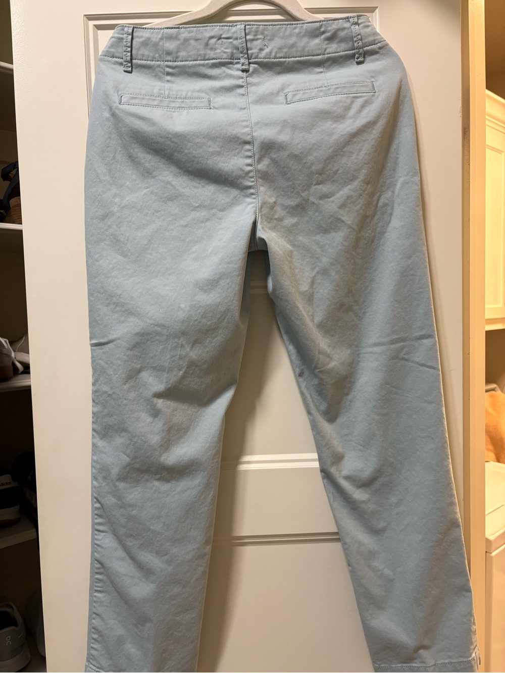 Women’s Light Blue Chino Pants